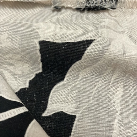 Vintage floral short sleeve button down shirt - Picture 3 of 6